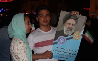 افتتاح ستاد انتخاباتی حجت‌الاسلام رئیسی در قائمشهر