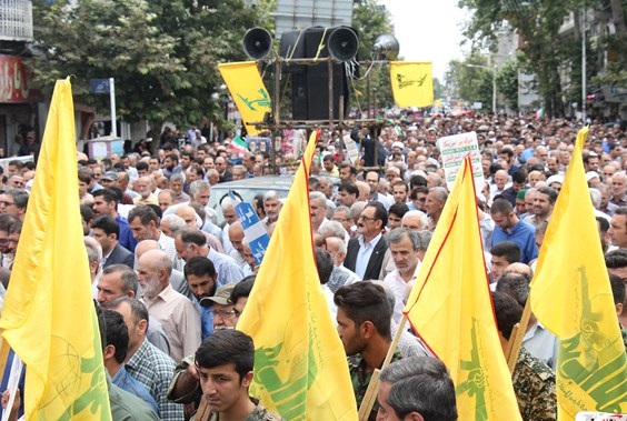 حضور حماسی مردم انقلابی قائمشهر در راهپیمایی روز قدس