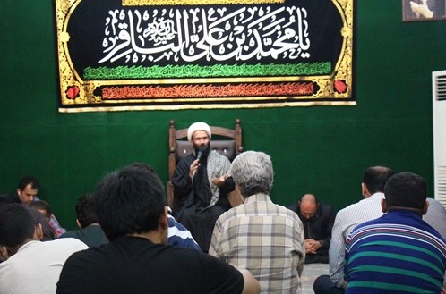 مراسم شهادت امام محمدباقر(ع) در جوار شهدای گمنام حسینیه عاشقان+تصاویر
