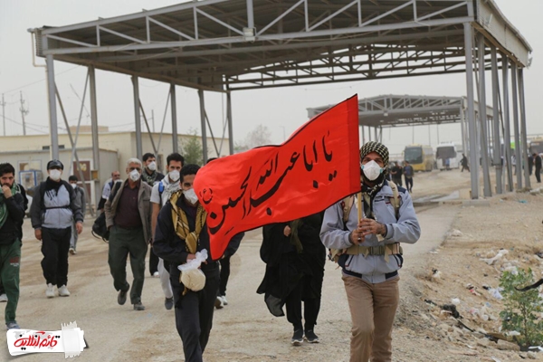 ورود زائرین اربعین حسینی از مرز مهران
