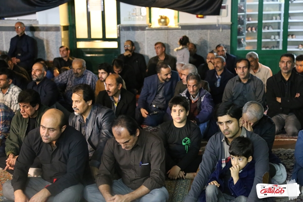 مراسم عزاداری شب اربعین حسینی در حسینیه اباذر سید محله